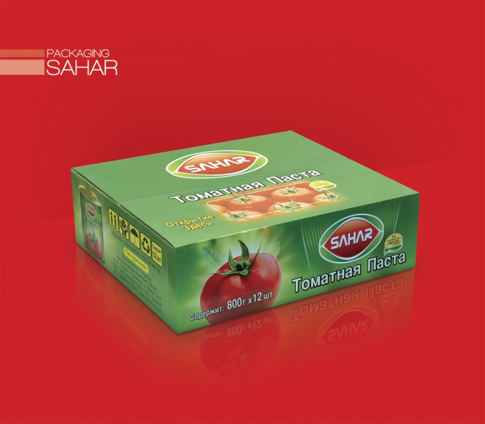 طراحی و تولید بسته بندی گوجه